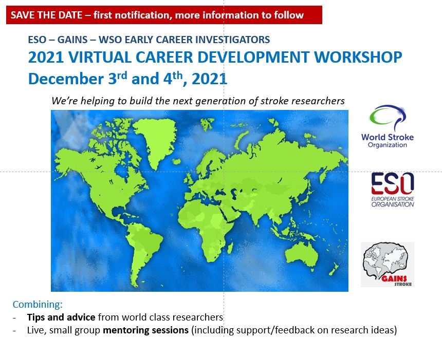 ESO - GAINS - WSO Early Career Development Workshop 2021