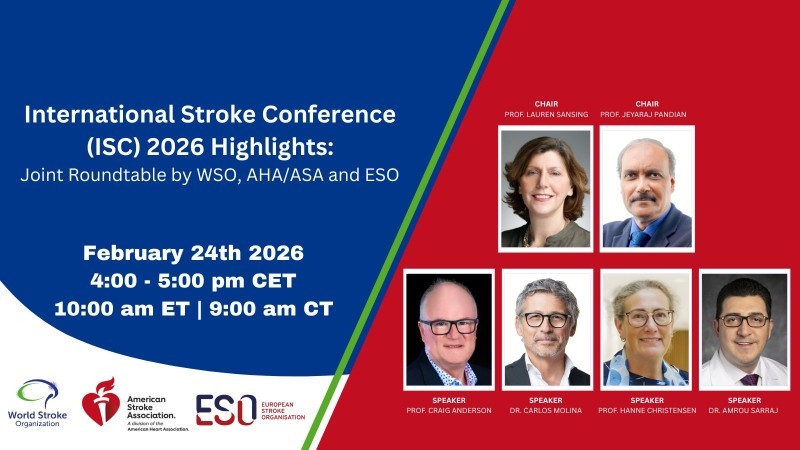 Highlights from the International Stroke Conference (ISC) 2026