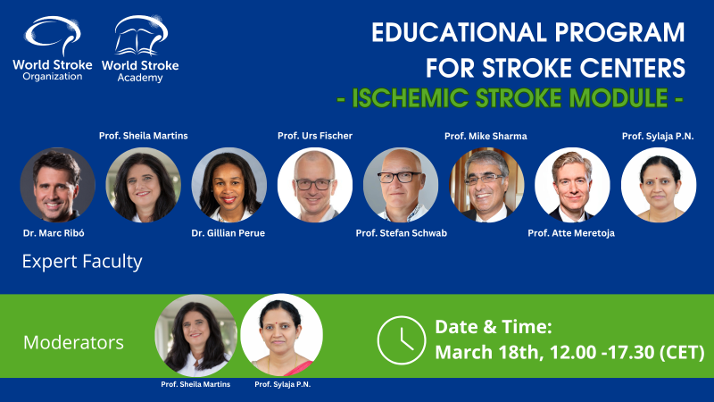WSO/WSA Educational Program for Stroke Centers – Ischemic Stroke Module