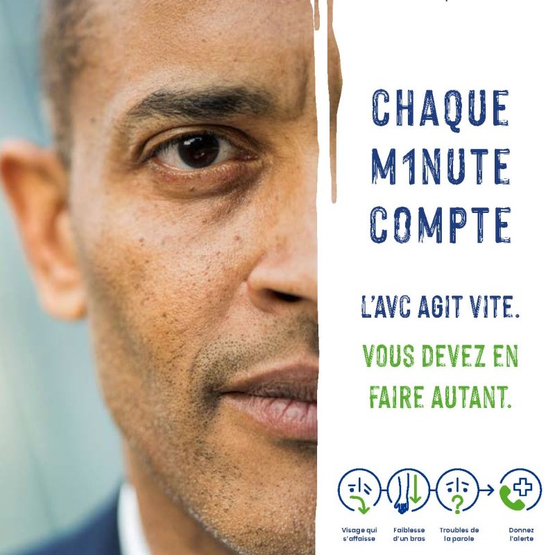 Stroke Acts Fast Poster