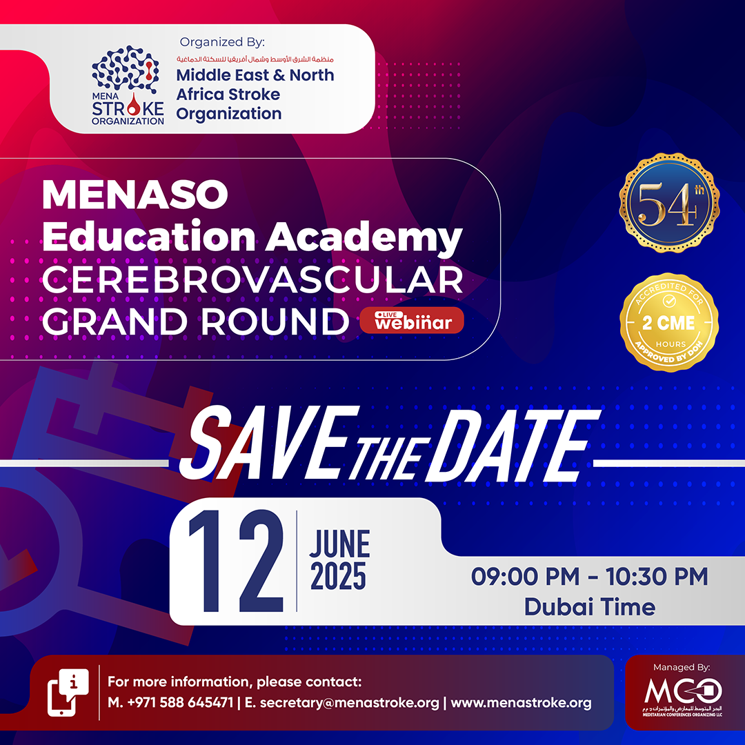 MENASO-WSO Cerebrovascular Grand Round Webinar