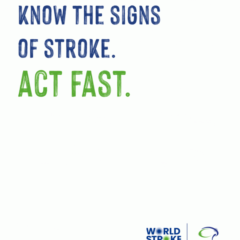 World Stroke Day FAST Icons