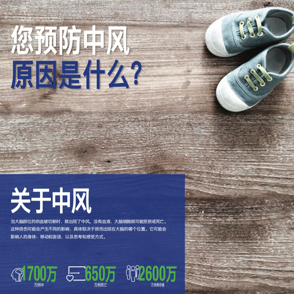Chinese World Stroke Day brochure 2017
