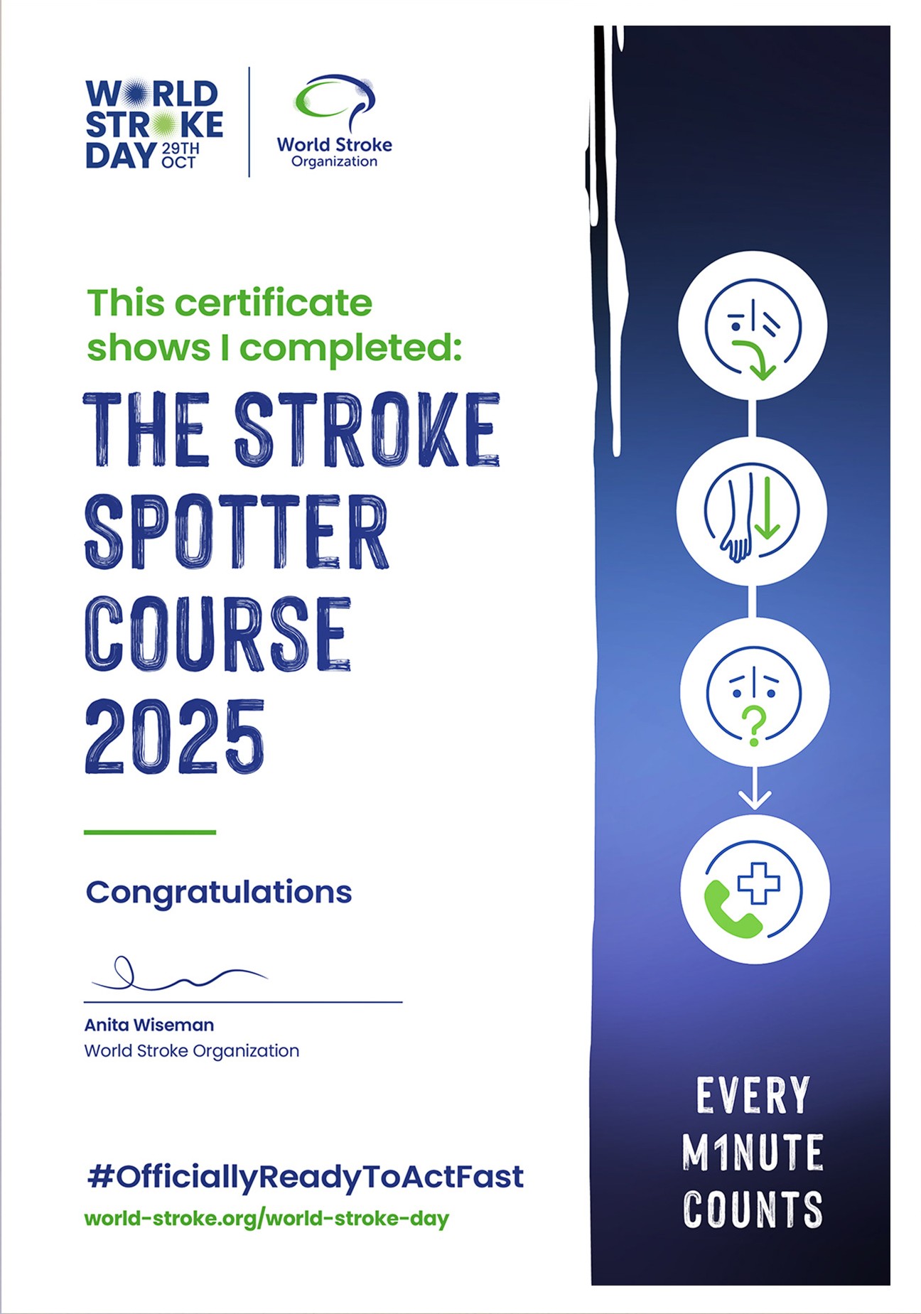 Course Complete